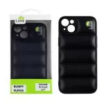 matshop.gr - LIME ΘΗΚΗ IPHONE 15 PLUS 6.7" BUMPY PUFFER TPU FULL CAMERA PROTECTION BLACK