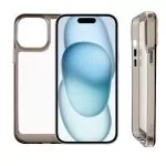 matshop.gr - IDOL 1991 ΘΗΚΗ IPHONE 15 PLUS 6.7" CRISTALYTE TPU CAMERA GUARD ΔΙΑΦΑΝΗ ΓΚΡΙ