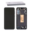 matshop.gr - SAMSUNG S23 PLUS 5G S916 ΟΘΟΝΗ + TOUCH SCREEN + LENS + FRONT GH82-30476A BLACK ORIGINAL SERVICE PACK