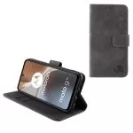 matshop.gr - LIME ΘΗΚΗ MOTOROLA MOTO G32 6.5" ESSENTIAL MAGNET BOOK STAND CLIP GREY