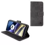 matshop.gr - LIME ΘΗΚΗ MOTOROLA MOTO G51 6.5" ESSENTIAL MAGNET BOOK STAND CLIP GREY