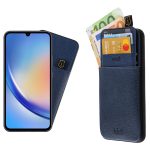 matshop.gr - IDOL 1991 ΘΗΚΗ SAMSUNG A34 5G A346 6.6" ANTI-RFID LEATHER SMART WALLET BLUE