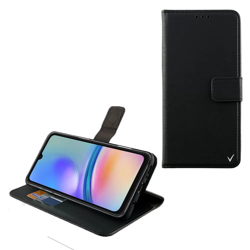 matshop.gr - VOLTE-TEL ΘΗΚΗ SAMSUNG A05S 4G A057 6.7" ALLURE MAGNET BOOK STAND CLIP BLACK