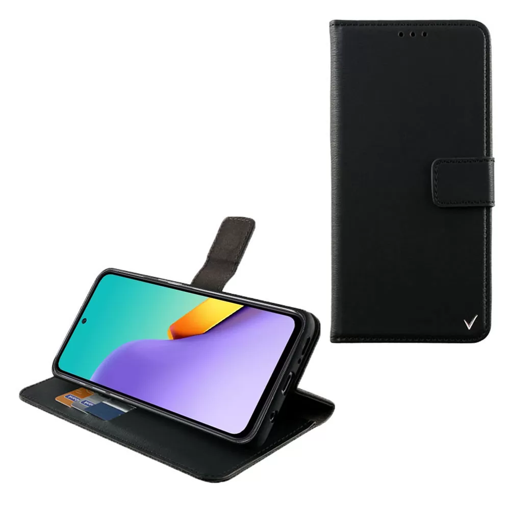 matshop.gr - VOLTE-TEL ΘΗΚΗ XIAOMI REDMI 12 4G/5G 6.79" ALLURE MAGNET BOOK STAND CLIP BLACK