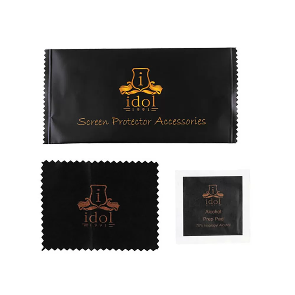 matshop.gr - IDOL 1991 TEMPERED GLASS SAMSUNG Z FLIP 5 F731 6.7" 9H 0.30mm PRIVACY ANTISPY SEMI CURVED FULL GLUE BLACK