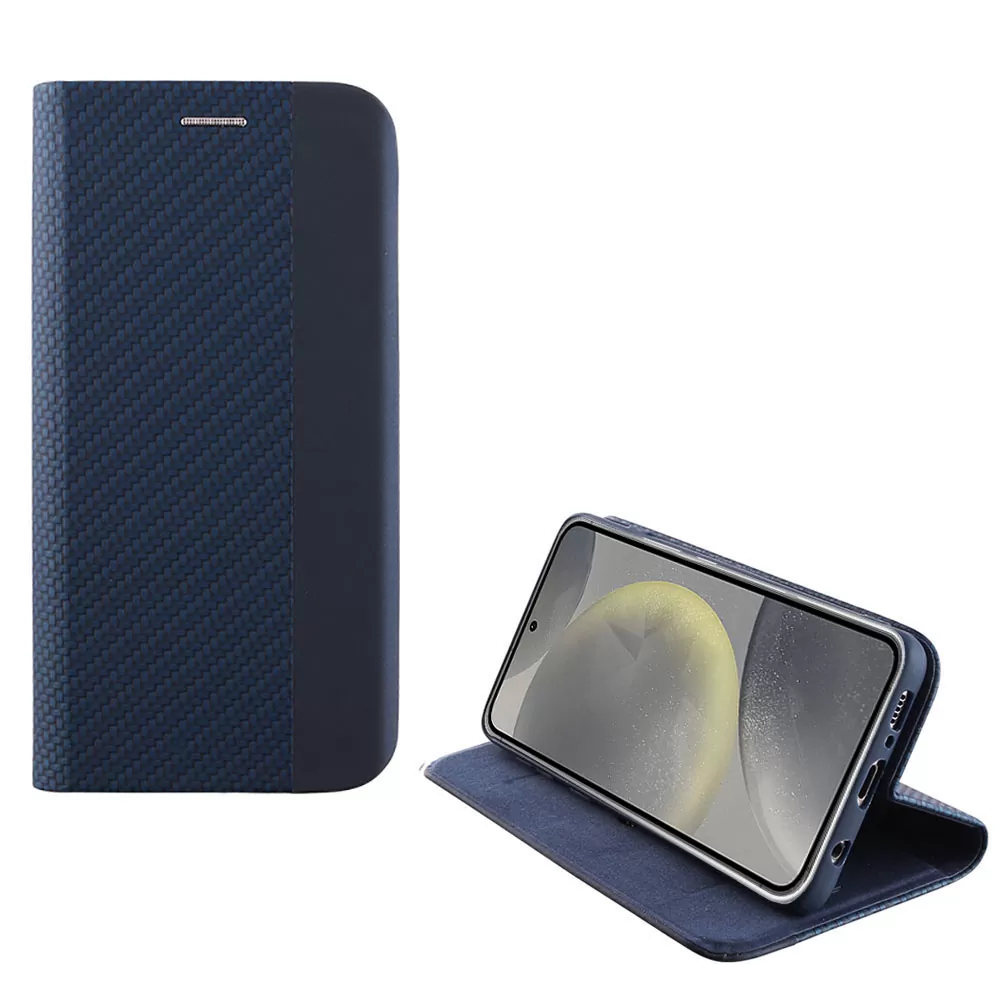 matshop.gr - IDOL 1991 ΘΗΚΗ SAMSUNG S24 PLUS 5G S926 6.7" ELITE ANTI-RFID BOOK STAND BLUE