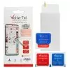 matshop.gr - VOLTE-TEL TEMPERED GLASS XIAOMI REDMI NOTE 13 5G 6.67" 9H 0.30mm 2.5D FULL GLUE
