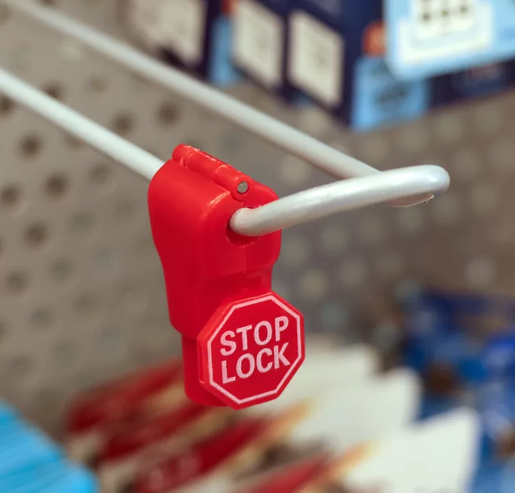 VOLTE-TEL ΑΝΤΙΚΛΕΠΤΙΚΗ ΑΣΦΑΛΕΙΑ ΓΑΝΤΖΟΥ STOP LOCK 5mm RED - Image 6