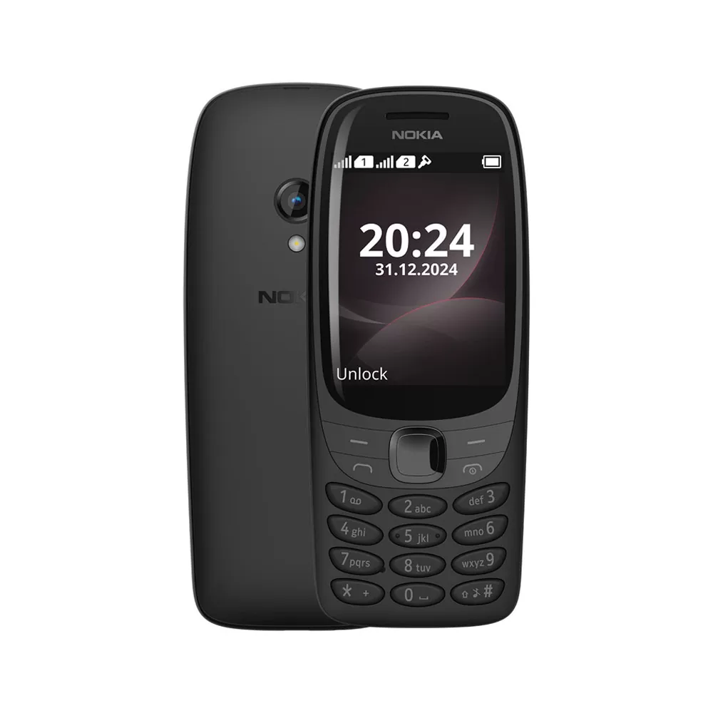 ΚΙΝΗΤΟ ΜΕ ΠΛΗΚΤΡΑ NOKIA 6310 (2024) 2G 2.8" DUAL SIM  16MB/8MB (TA-1607) BLACK GR