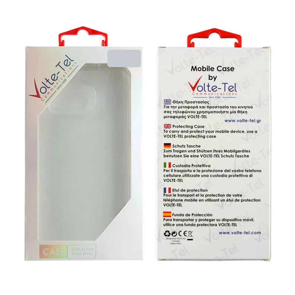 VOLTE-TEL ΘΗΚΗ IPHONE 16 PRO 6.3" SLIMCOLOR AIR TPU CAMERA GUARD ΔΙΑΦΑΝΗ