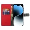 VOLTE-TEL ΘΗΚΗ IPHONE 16 PLUS 6.9" ALLURE MAGNET BOOK STAND CLIP RED