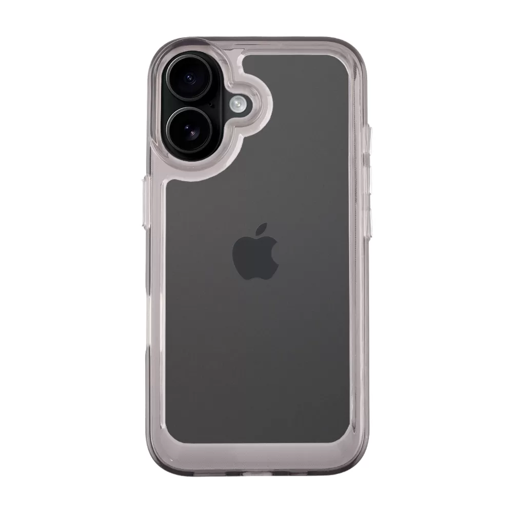 IDOL 1991 ΘΗΚΗ IPHONE 16 6.1" CRISTALYTE TPU CAMERA GUARD ΔΙΑΦΑΝΗ ΓΚΡΙ