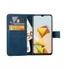 LIME ΘΗΚΗ ZTE BLADE A73 5G 6.52" ESSENTIAL MAGNET BOOK STAND CLIP DARK BLUE