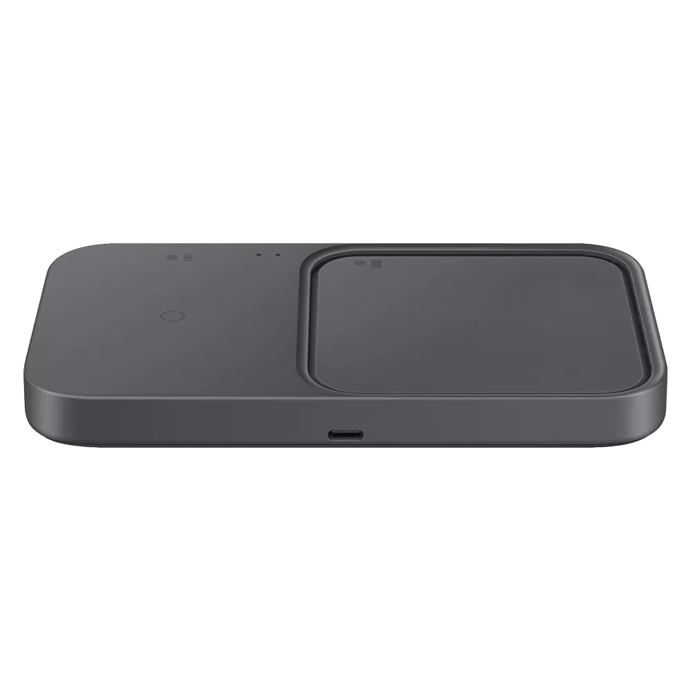 WIRELESS CHARGER DUO SAMSUNG EP-P5400BBEGEU 2 in 1 15W FAST CHARGE QI PAD - ADAPTER BLACK PACKING OR