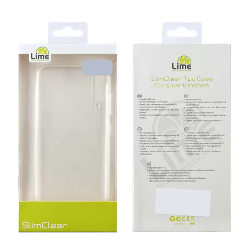 LIME ΘΗΚΗ OPPO A60 4G 6.67" SLIMCLEAR TPU FULL CAMERA PROTECTION ΔΙΑΦΑΝΗ