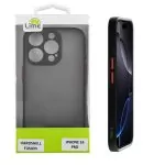 LIME ΘΗΚΗ IPHONE 16 PRO 6.3" HARDSHELL FUSION FULL CAMERA PROTECTION BLACK WITH RED KEYS