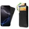 IDOL 1991 ΘΗΚΗ IPHONE 16 PRO MAX 6.9" ANTI-RFID LEATHER SMART WALLET BLACK