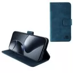 LIME ΘΗΚΗ XIAOMI 14T 5G 6.67" ESSENTIAL MAGNET BOOK STAND CLIP  DARK BLUE