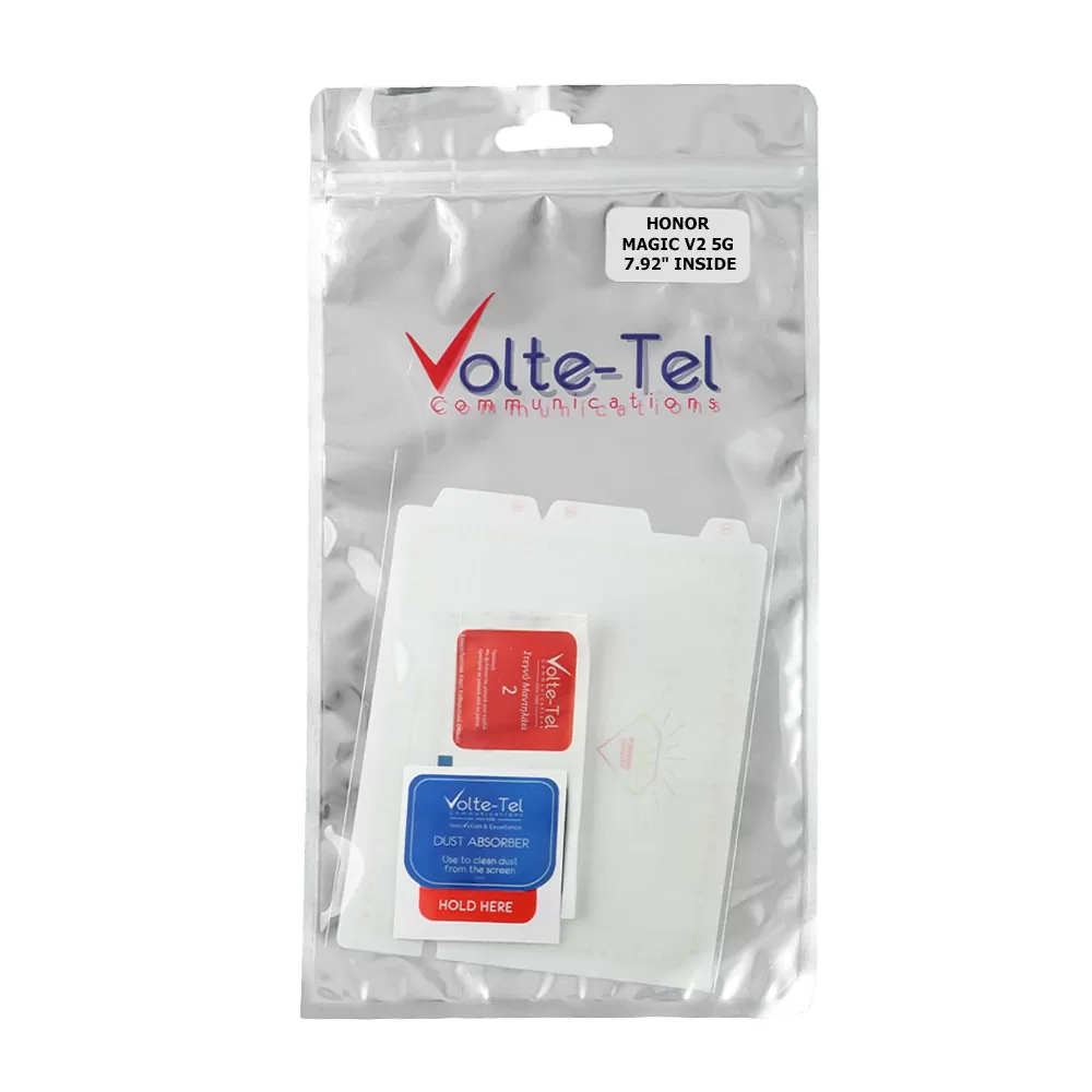 VOLTE-TEL PET SOFT FILM UNBREAKABLE MEMBRANE FOLDABLE HONOR MAGIC V2 5G 7.92" 0.20mm INSIDE