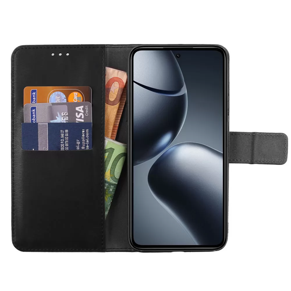 VOLTE-TEL ΘΗΚΗ XIAOMI 14T 5G 6.67" ALLURE MAGNET BOOK STAND CLIP BLACK