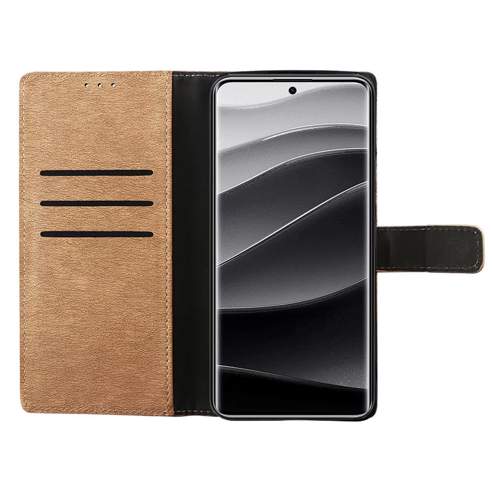 VOLTE-TEL ΘΗΚΗ XIAOMI REDMI NOTE 14 PRO PLUS 5G 6.67" ALLURE MAGNET BOOK STAND CLIP GOLD