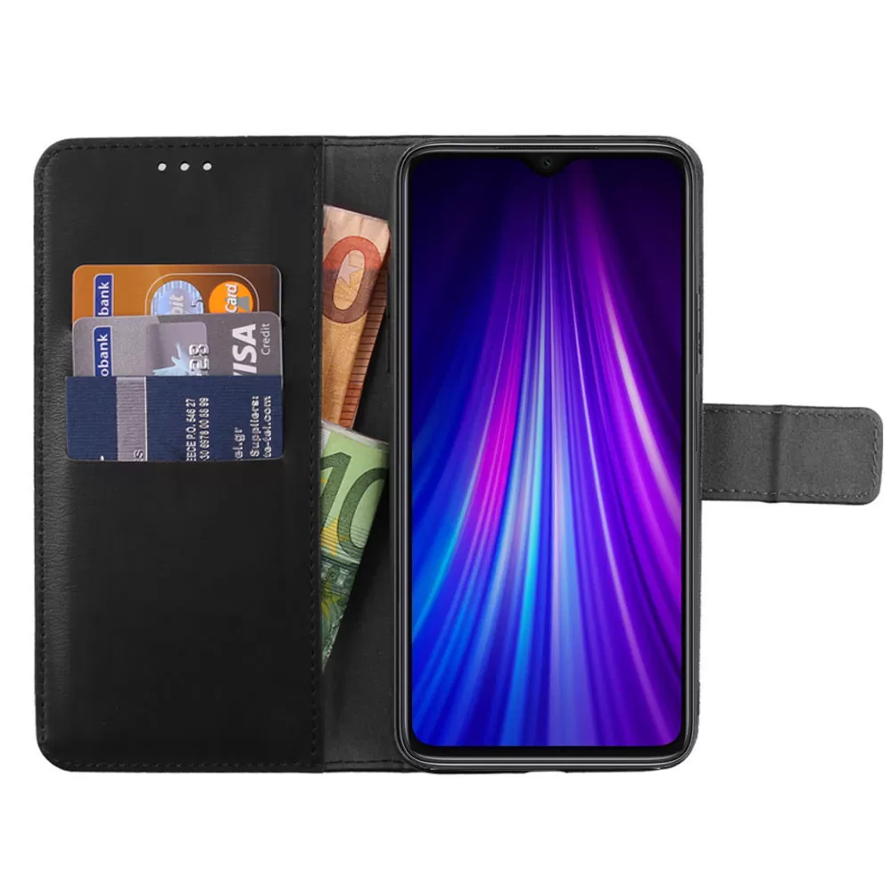 VOLTE-TEL ΘΗΚΗ XIAOMI REDMI NOTE 8 PRO 6.53" ALLURE MAGNET BOOK STAND CLIP BLACK