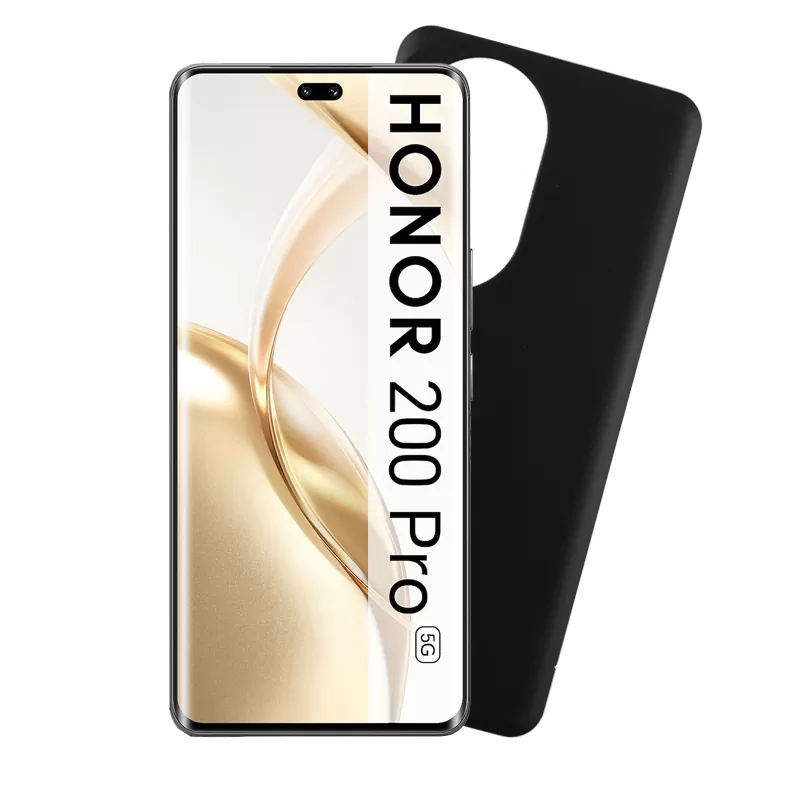 VOLTE-TEL ΘΗΚΗ HONOR 200 PRO 5G 6.78" SILICON TPU CAMERA GUARD BLACK