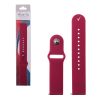 VOLTE-TEL ΛΟΥΡΑΚΙ ΡΟΛΟΓΙΟΥ ΣΙΛΙΚΟΝΗΣ UNIVERSAL 22mm BURGUNDY RED VT111