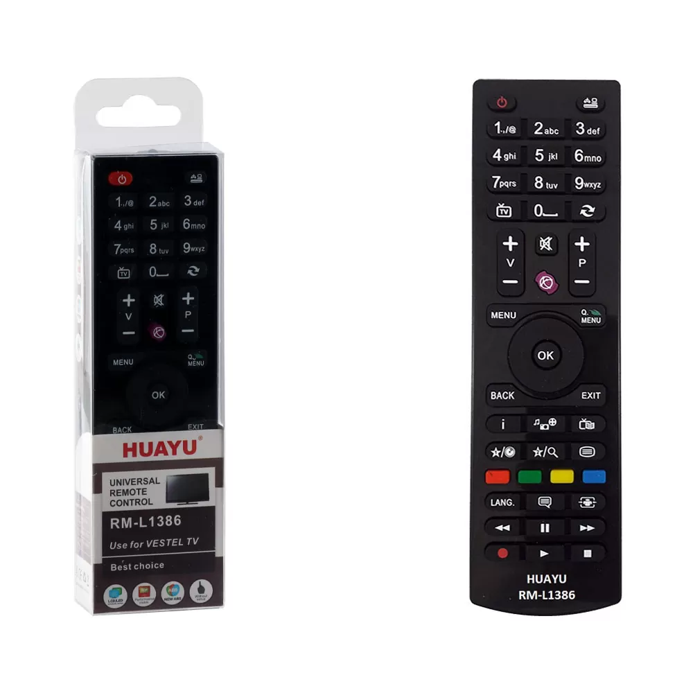 HUAYU ΤΗΛΕΧΕΙΡΙΣΤΗΡΙΟ TV RM-L1386 UNIVERSAL FOR VESTEL - FU - TURBO X