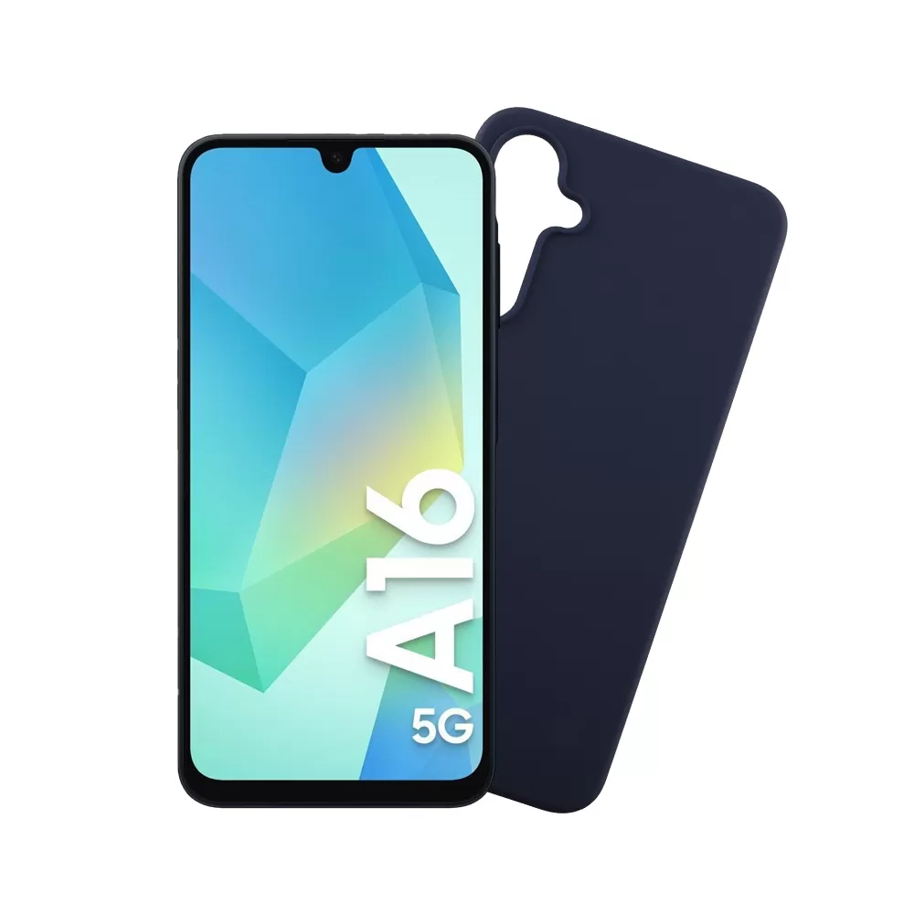 VOLTE-TEL ΘΗΚΗ SAMSUNG A16 4G A165/A16 5G A166 6.7" SILICON TPU CAMERA GUARD BLUE