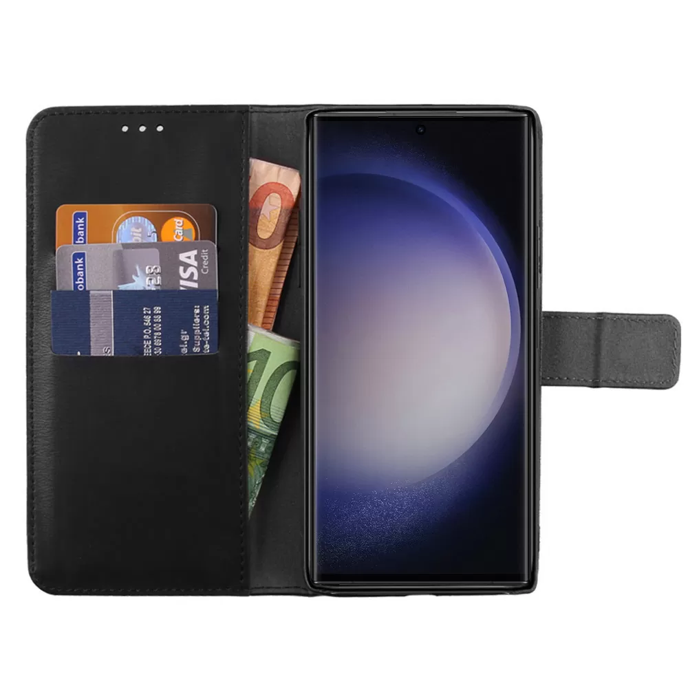 VOLTE-TEL ΘΗΚΗ SAMSUNG S23 ULTRA 5G S918 6.8" ALLURE MAGNET BOOK STAND CLIP BLACK