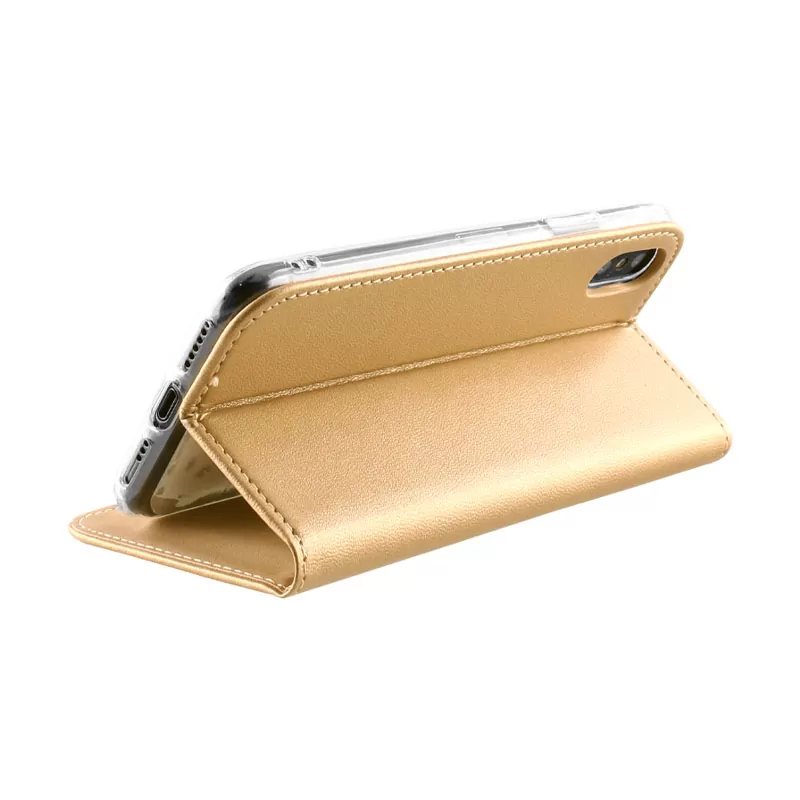 VOLTE-TEL ΘΗΚΗ HUAWEI MATE 20 PRO 6.39" POCKET MAGNET BOOK STAND GOLD