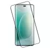 IDOL 1991 GLAMOUR TEMPERED GLASS HONOR 300 PRO/300 ULTRA 5G 6.78in 9H 0.30mm FULL COVER 3D EDGE GLUE FINGER UNLOCK BLACK