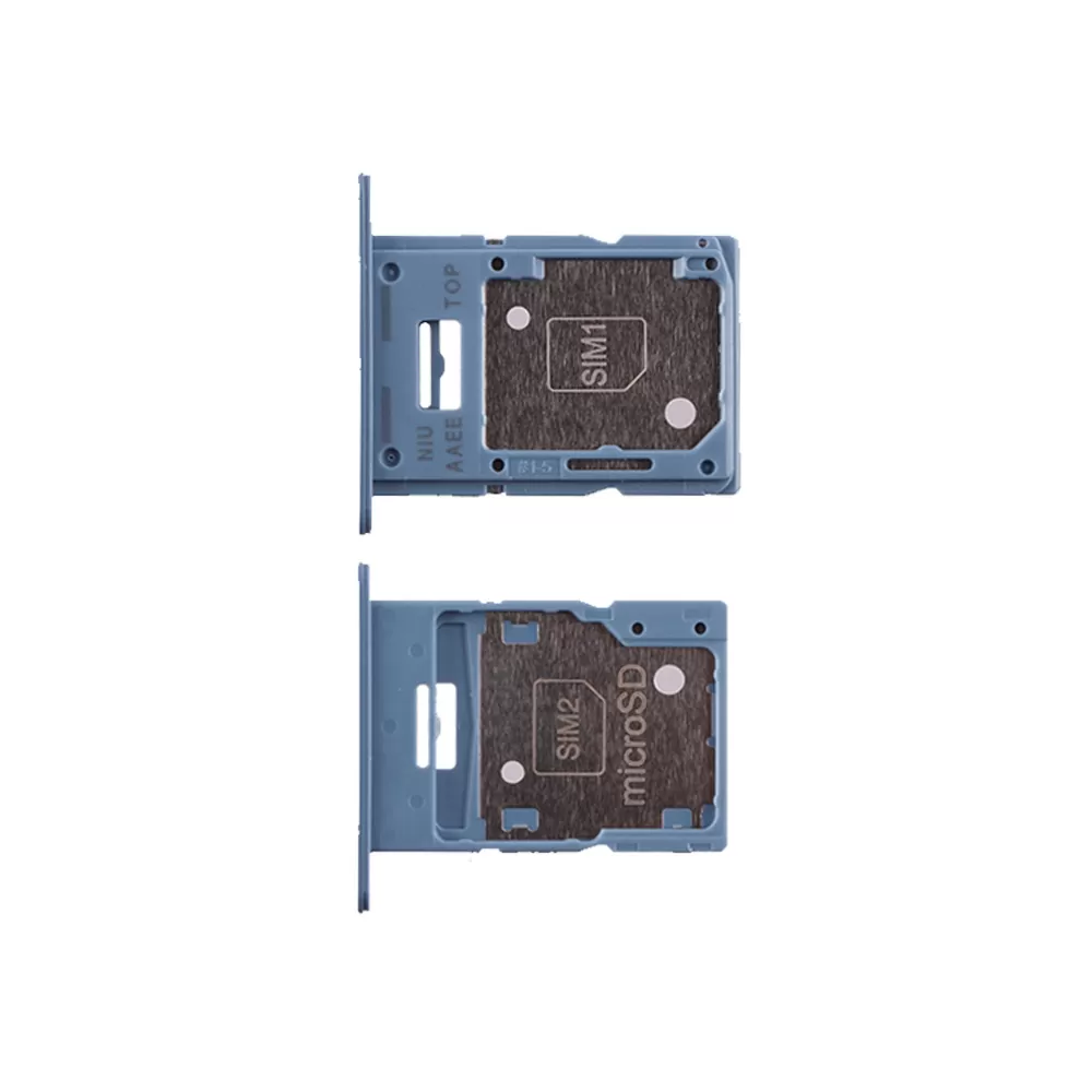 SAMSUNG A15 4G A155 SIM CARD + MEMORY HOLDER BLUE GH98-48940H ORIGINAL SERVICE PACK