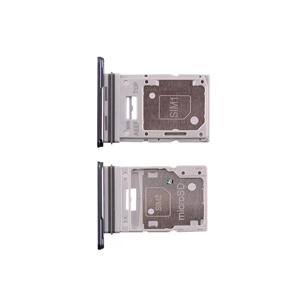 SAMSUNG A55 5G A556 DUAL SIM CARD HOLDER BLACK GH98-48039A ORIGINAL SERVICE PACK