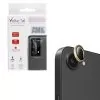 VOLTE-TEL CAMERA GLASS COVER IPHONE 16E/ IPHONE 17E 6.1in 9H 0.33MM EASY APPLICATION GOLD