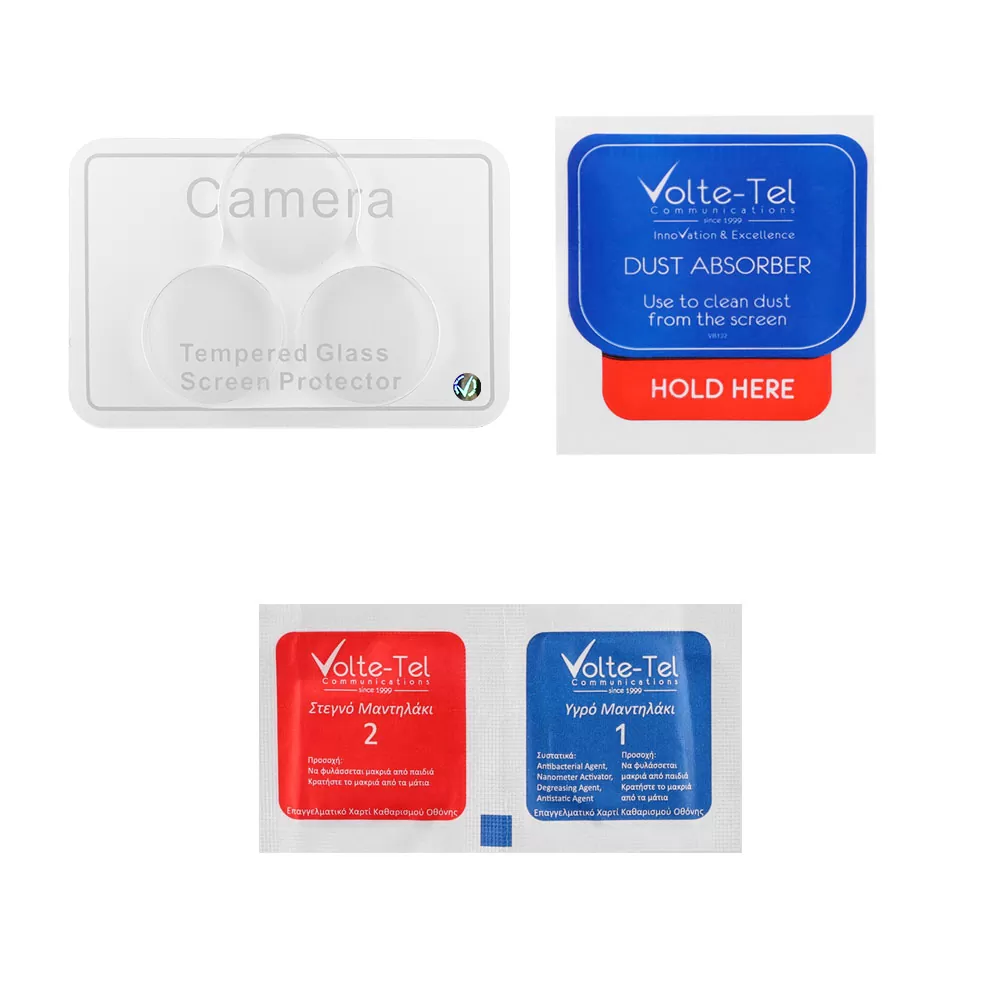 VOLTE-TEL CAMERA TEMPERED GLASS REALME NOTE 50 / C63 6.74in 9H 0.30mm - Image 4