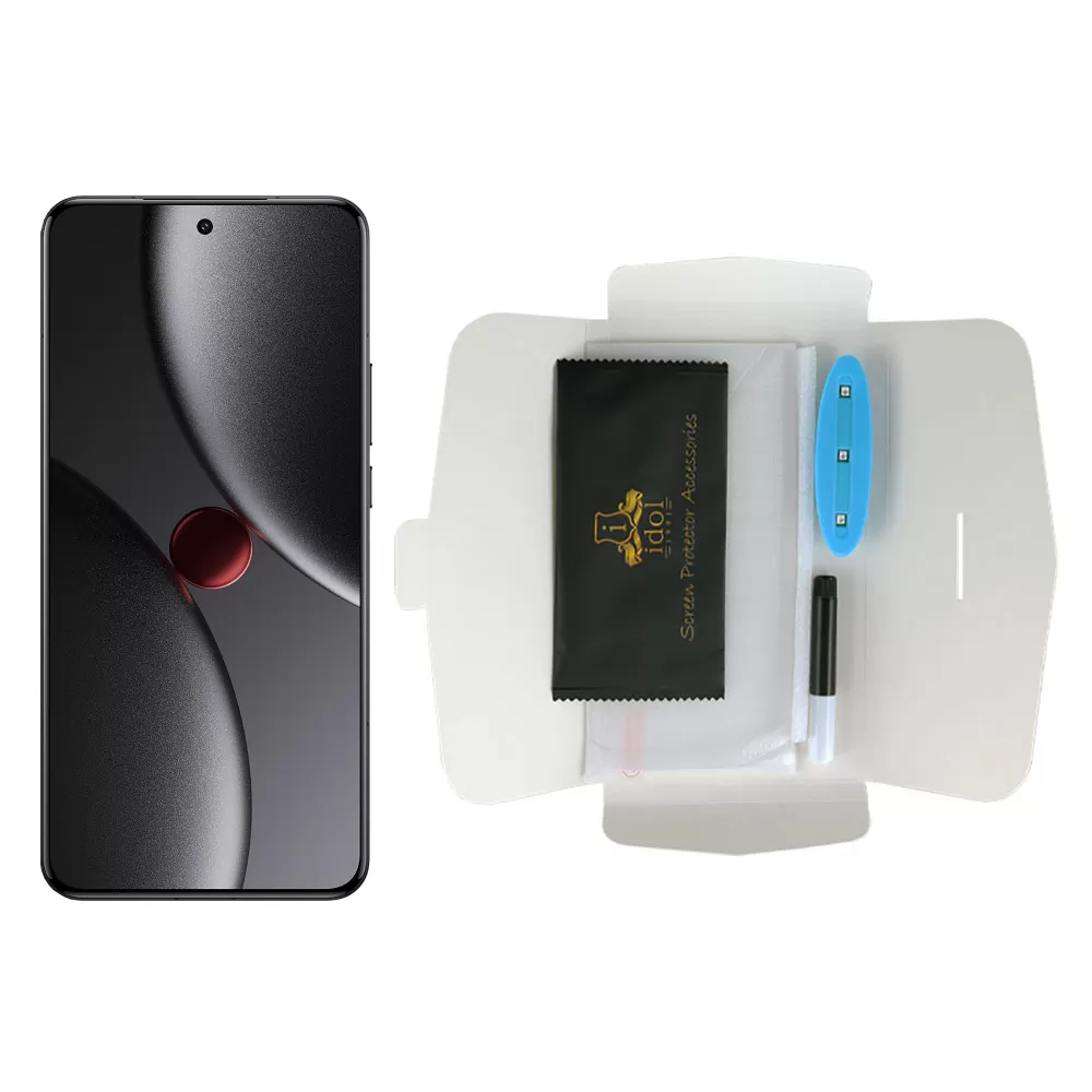 IDOL 1991 UV TEMPERED GLASS XIAOMI 15 ULTRA 5G 6.73in 9H 0.20mm 10D SEMI WITH GLUE-TOOL FINGER UNLOCK FULL COVER TRANSPA - Image 5