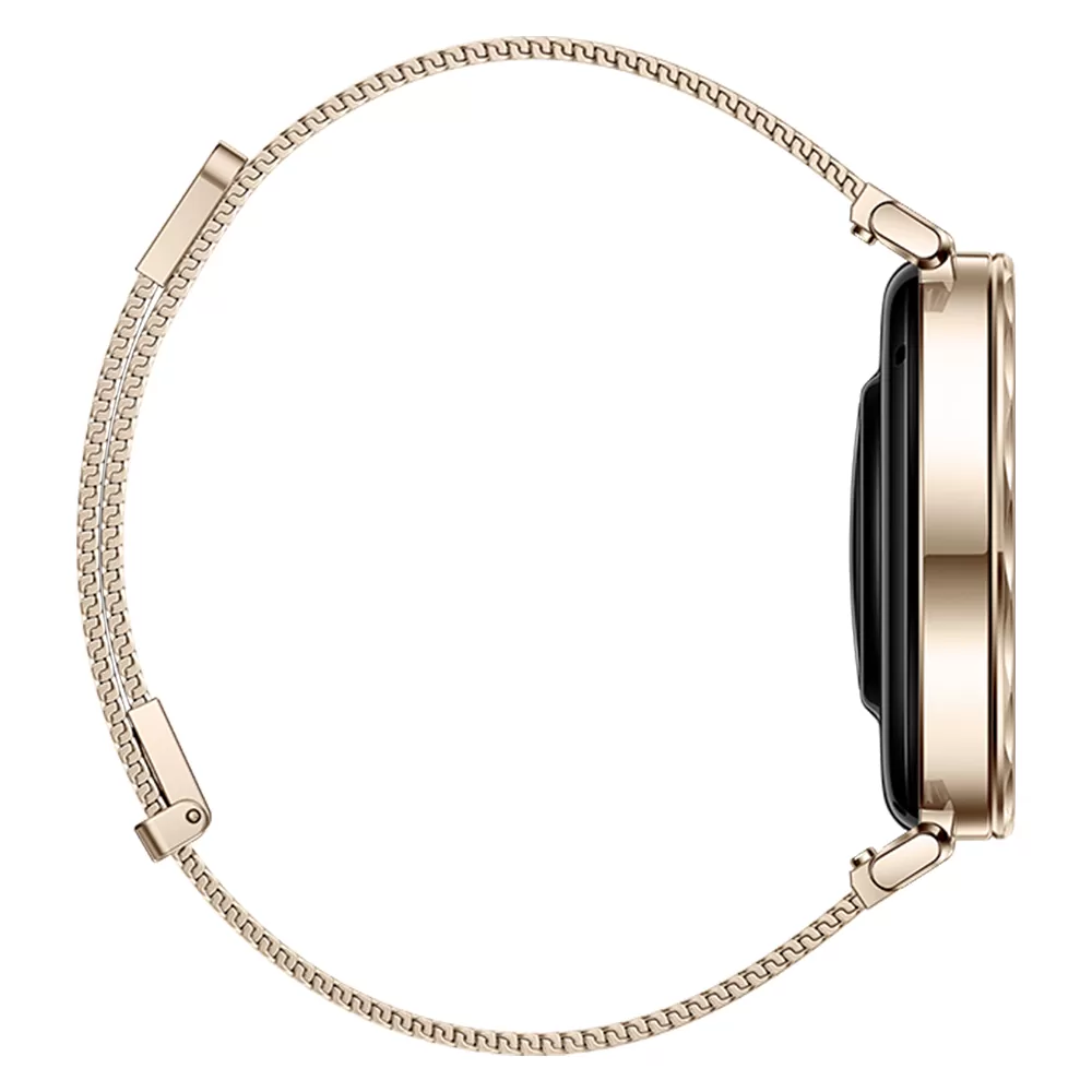 SMART WATCH HUAWEI GT 5 41MM 1.32in 55020DJQ ΑΔΙΑΒΡΟΧΟ (LIGHT GOLD MILANESE STRAP) GR - Image 2