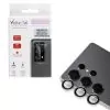 VOLTE-TEL CAMERA GLASS COVER SAMSUNG S25 ULTRA 5G 6.9in 9H 0.33MM PREMIUM EASY APPLICATION SILVER