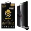 IDOL 1991 PRIVACY ANTISPY TEMPERED GLASS XIAOMI 15 ULTRA 5G 6.73in 9H 0.25mm 3D SEMI CURVED EDGE GLUE BLACK