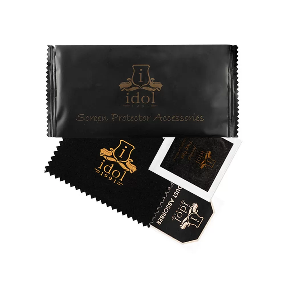 IDOL 1991 GLAMOUR TEMPERED GLASS XIAOMI REDMI NOTE 14 PRO 4G 6.67in9H 0.30mm FULL COVER 3D FULL GLUE FINGERUNLOCK BLACK+SQUEEZY - Image 4