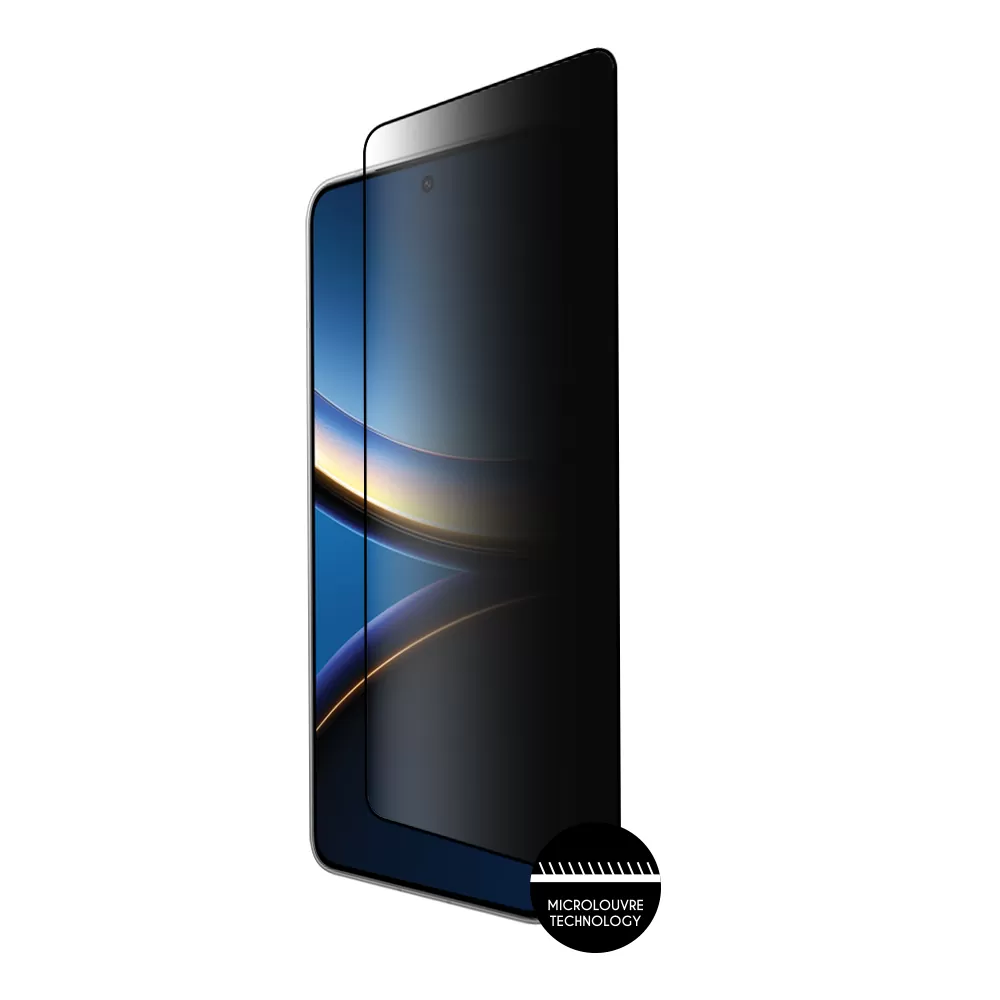 IDOL 1991 PRIVACY ANTISPY TEMPERED GLASS XIAOMI POCO F7 PRO 6.67in 9H 0.25mm SEMI CURVED FULL GLUE BLACK - Image 7