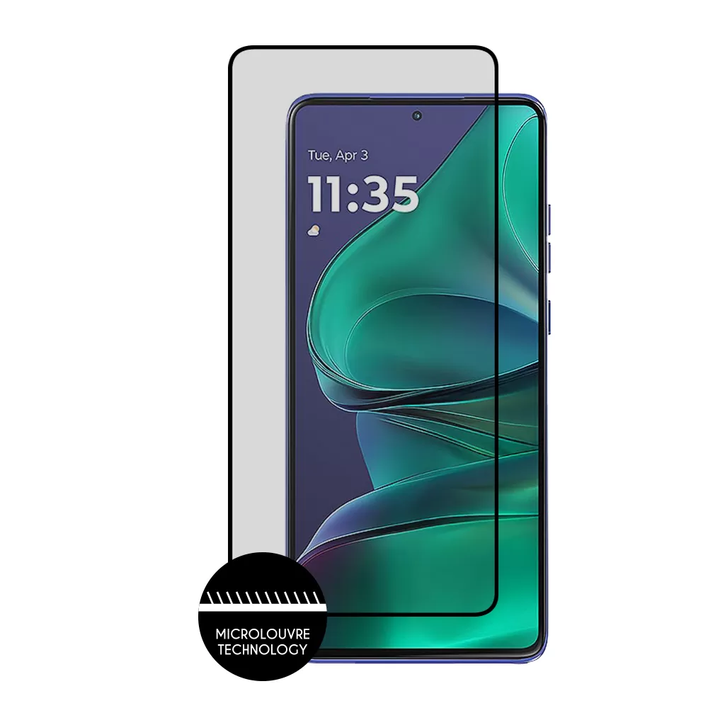 IDOL 1991 PRIVACY ANTISPY TEMPERED GLASS MOTOROLA MOTO G 5G 2025 6.7in 9H 0.25mm SEMI CURVED FULL GLUE BLACK - Image 6