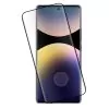 IDOL 1991 GLAMOUR TEMPERED GLASS XIAOMI REDMI NOTE 14 PRO 4G 6.67in 9H 0.30mm FULL COVER 3D EDGE GLUE FINGER UNLOCK BLACK