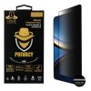 IDOL 1991 PRIVACY ANTISPY TEMPERED GLASS XIAOMI POCO F7 PRO 6.67in 9H 0.25mm SEMI CURVED FULL GLUE BLACK