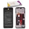 REALME 8 5G/NARZO 30 5G ΟΘΟΝΗ AMOLED + TOUCH SCREEN + LENS + FRAME HF-4906662 BLACK HYPER-FIX SERVICE PACK