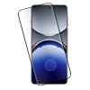 IDOL 1991 GLAMOUR TEMPERED GLASS OPPO FIND X8 PRO 5G 6.78in 9H 0.30mm FULL COVER 3D EDGE GLUE FINGER UNLOCK BLACK