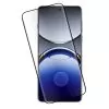 IDOL 1991 GLAMOUR TEMPERED GLASS OPPO FIND X8 PRO 5G 6.78in 9H 0.30mm FULL COVER 3D EDGE GLUE FINGER UNLOCK BLACK
