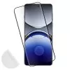 IDOL 1991 GLAMOUR TEMPERED GLASS OPPO FIND X8 PRO 5G 6.78in 9H 0.30mm FULL COVER 3D FULL GLUE FINGER UNLOCK BLACK+SQUEEZY CARD